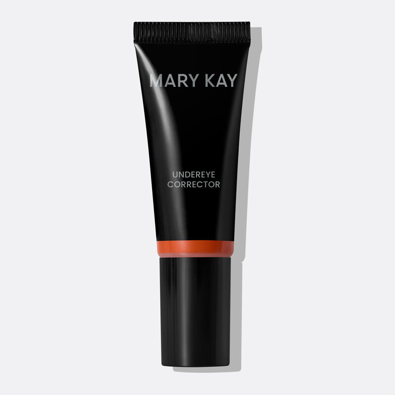 Black Mary Kay&trade; Undereye Corrector bottle in deep peach