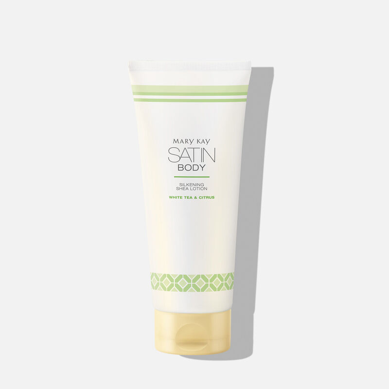 Satin Body Silkening Shea Lotion White Tea and Citrus