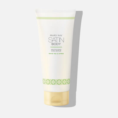 Satin Body<sup>&reg;</sup> Revitalizing Shea Scrub White Tea & Citrus
