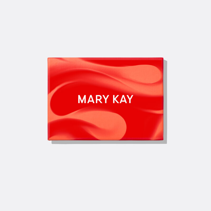 Geschlossene Mary Kay Eye Shadow Palette Inner Fire auf wei&szlig;em Hintergrund