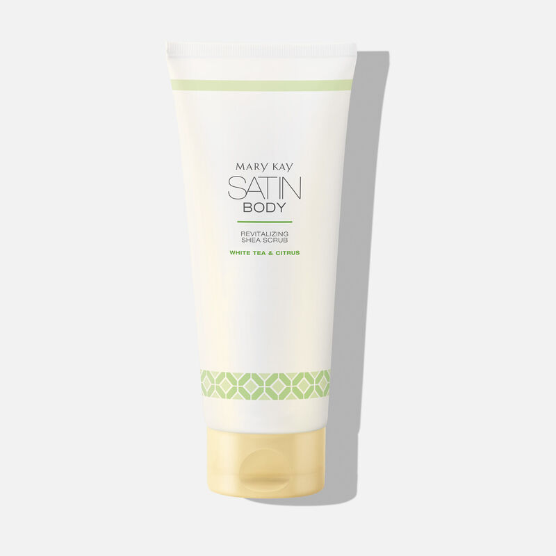Satin Body Revitalizing Shea Scrub White Tea Citrus