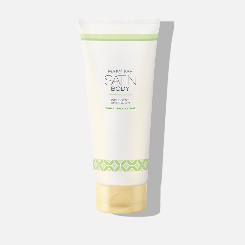 Satin Body Indulgent Shea Wash White Tea Citrus