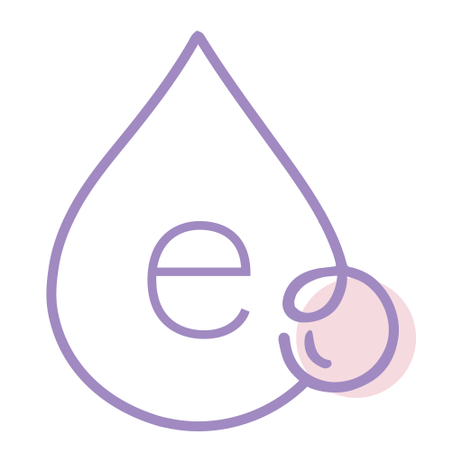 Illustration des Hautpflegeinhaltsstoffs Vitamin E &ndash; auch bekannt als Tocopherylacetat