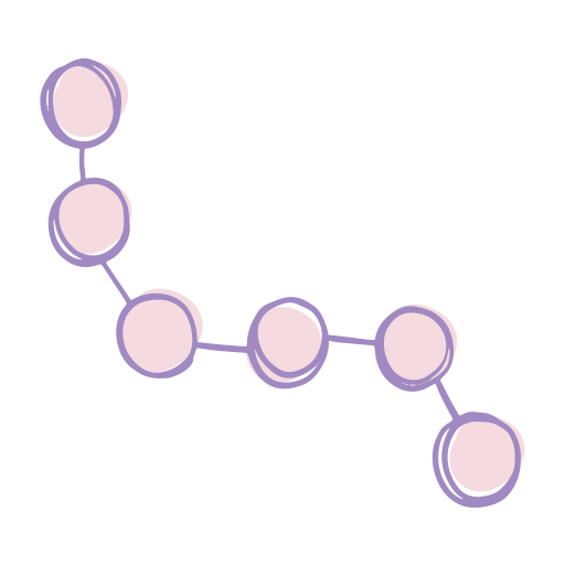 Illustration von Peptiden &ndash; Hautpflegeinhaltsstoffe, die f&uuml;r ihre Anti-Aging-Wirkung bekannt sind