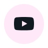 YouTube-Symbol in einem rosa Kreis.